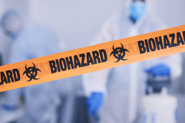 Professional Biohazard technician working in Yoakum, TX